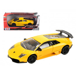 Lamborghini Murcielago LP 670 4 SV Yellow 1/24 Diecast Model Car by Motormax