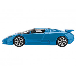Bugatti EB110 Super Sport Blu Bugatti Blue Limited Edition 1/64 Diecast Model Car by Mini GT