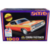 Skill 2 Model Kit 1969 Ford Torino Cobra Fastback 3-in-1 Kit 1/25 Scale Model by AMT