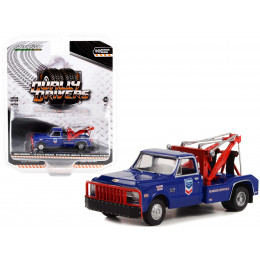 1969 Chevrolet C-30 Dually Wrecker Truck Dark Blue 