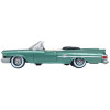 1961 Chrysler 300 Convertible Pinewood Green Metallic 1/87 (HO) Scale Diecast Model Car by Oxford Diecast