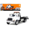 International DuraStar 4400 Flatbed Tow Truck White 1/24 Diecast Model by Jada