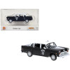 1974 Checker Cab Black and White