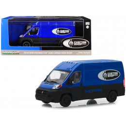 2018 RAM ProMaster 2500 Cargo Van High Roof Blue and Black 