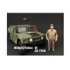 WWII Military Police Figure III For 1:18 Scale Models by American Diorama