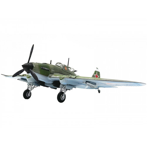 Ilyushin IL-2M3 Sturmovik Aircraft #100 Green Camouflage 