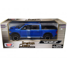 2019 RAM Rebel 1500 Crew Cab Pickup Truck Blue Metallic 