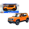 Jeep Renegade Orange Metallic with Black Top