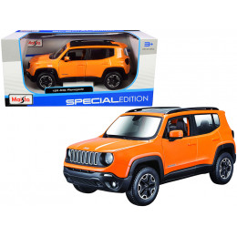 Jeep Renegade Orange Metallic with Black Top 