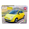 Skill 3 Model Kit 2007 Fiat 500 1/24 Scale Model by Italeri