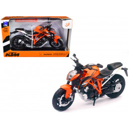 KTM 1290 Super Duke R Motorcycle Orange 1/12 Diecast Model by New Ray