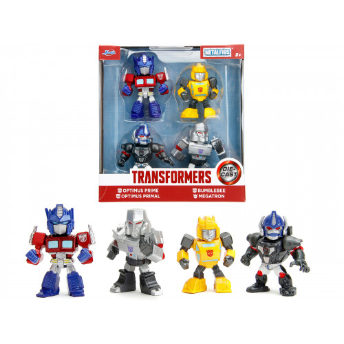 Set of 4 Diecast Figures 