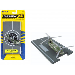 Boeing CH-47 Chinook Helicopter Olive Camouflage 