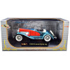 1935 Duesenberg SSJ Convertible Blue and Red 1/32 Diecast Model Car by Signature Models
