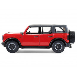 2024 Ford Bronco Badlands 4-Door Hot Pepper Red with Gray Top 