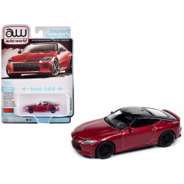 2023 Nissan Z Passion Red Metallic with Black Top 