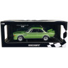1973 BMW 3.0 CSL Green Metallic with Black Stripes Limited Edition to 450 pieces Worldwide 1/18 Diecast Model Car by Minichamps