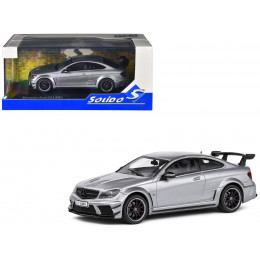 Mercedes-Benz C63 AMG Black Series Matt Gray Metallic 1/43 Diecast Model Car by Solido