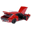 Nissan Skyline 2000GT-R (KPGC110) Tuned Version RHD (Right Hand Drive) Red 1/18 Model Car by Autoart