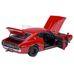 Nissan Skyline 2000GT-R (KPGC110) Tuned Version RHD (Right Hand Drive) Red 1/18 Model Car by Autoart
