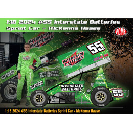 Winged Sprint Car #55 McKenna Haase 