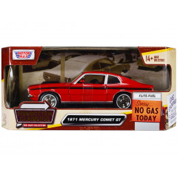 1971 Mercury Comet GT Red with Black Stripes 