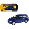 2001 Honda Civic Type R EP3 Vivid Blue Pearl Metallic 1/64 Diecast Model Car by Paragon Models