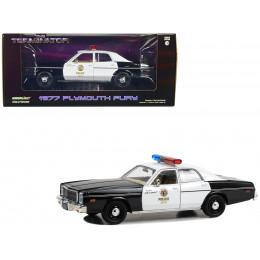 1977 Plymouth Fury Black and White 