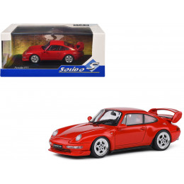 Porsche 993 RS Clubsport Red 1/43 Diecast Model Car by Solido