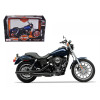 2004 Harley-Davidson Dyna Super Glide Sport Blue 1/12 Diecast Motorcycle Model by Maisto