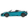 McLaren 750S Spider Belize Blue Metallic Limited Edition 1/64 Diecast Model Car by Mini GT