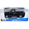 1993 Chevrolet 454 SS Pickup Truck Black 1/24 Diecast Model Car by Maisto