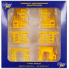 Aircraft Maintenance Scaffolding 6 Piece Set for 1/400 Scale Models by GeminiJets