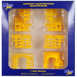 Aircraft Maintenance Scaffolding 6 Piece Set for 1/400 Scale Models by GeminiJets