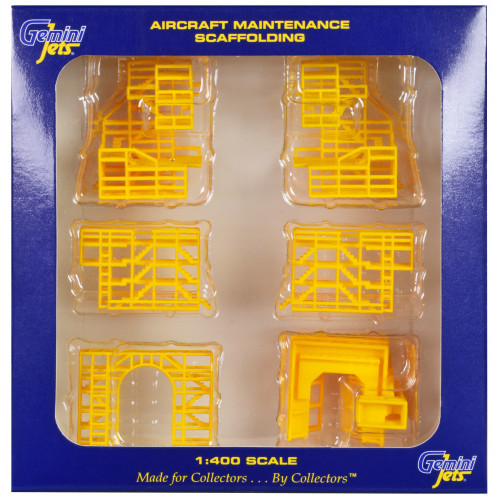 Aircraft Maintenance Scaffolding 6 Piece Set for 1/400 Scale Models by GeminiJets