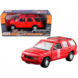 1994 GMC Jimmy with Roof Rack Red 