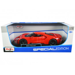 2017 Ford GT Red with Black Wheels 