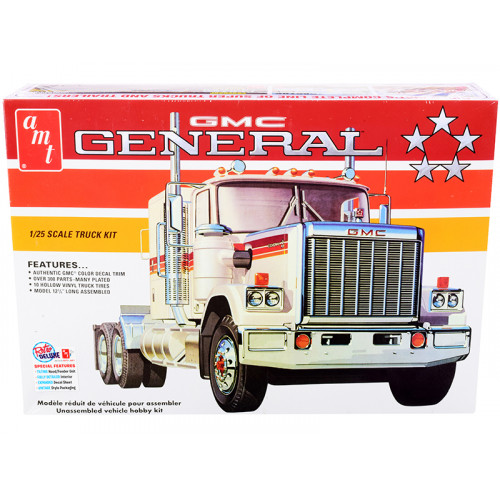 Skill 3 Model Kit GMC General Truck Tractor 1/25 Scale Model by AMT