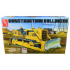 Skill 3 Model Kit Construction Bulldozer 1/25 Scale Model by AMT