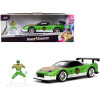 2002 Honda NSX Type-R Japan Spec RHD (Right Hand Drive) and Green Ranger Diecast Figurine