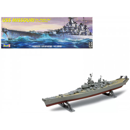 Level 4 Model Kit USS Missouri Battleship 