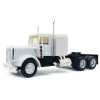 Peterbilt Sleeper Cab White 1/87 (HO) Plastic Model Car by Promotex