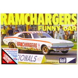 Skill 2 Model Kit Dodge Challenger Ramchargers Funny Car 