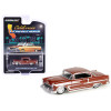 1955 Chevrolet Bel Air Lowrider Red Metallic and Silver