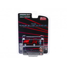 1983 Jeep CJ-7 Renegade Red with Sarah Connor Figure 