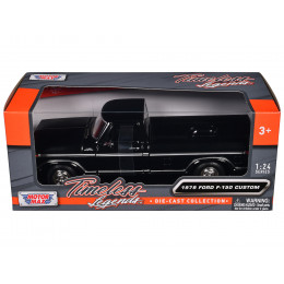 1979 Ford F-150 Custom Pickup Truck Black 