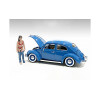 Beach Girl Gina Figurine for 1/24 Scale Models by American Diorama