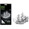Model Kit Queen Anne's Revenge Ship (Challenging Difficulty) Steel Model by Metal Earth