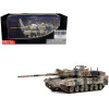 German Kampfpanzer Leopard 2A6 Main Battle Tank Mixed European Camouflage 1/72 Diecast Model by Panzerkampf