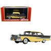 1958 Ford Fairlane 4 Door Gunmetal Gray and Pastel Yellow Limited Edition to 240 pieces Worldwide 1/43 Model Car by Goldvarg Collection